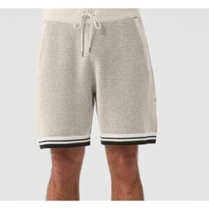Alo Yoga 7" sports club sweater knit basketball short